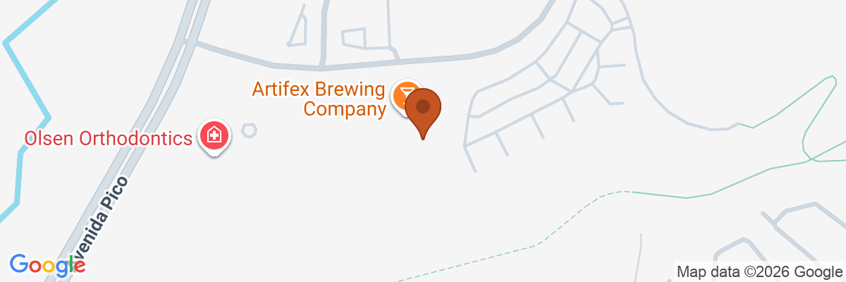 Map showing facility locations